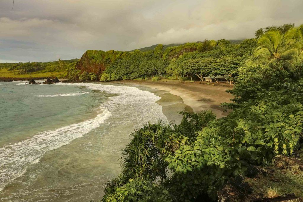 Hamoa Beach Road to Hana East Maui